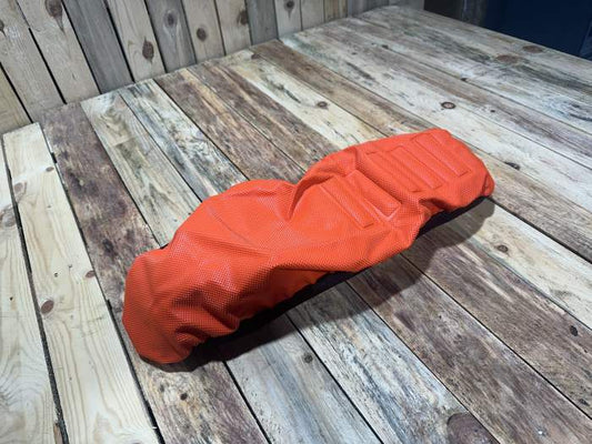 FUNDA ASIENTO ENDURO NARANJA ELASTICA