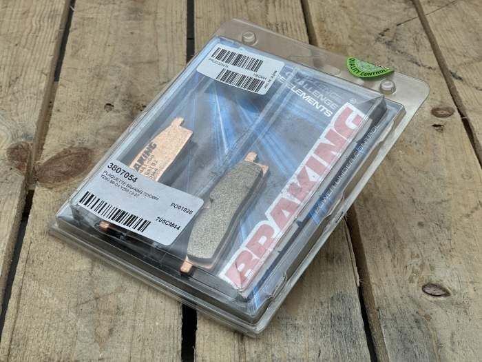 PASTILLAS DE FRENO BRAKING 705CM44