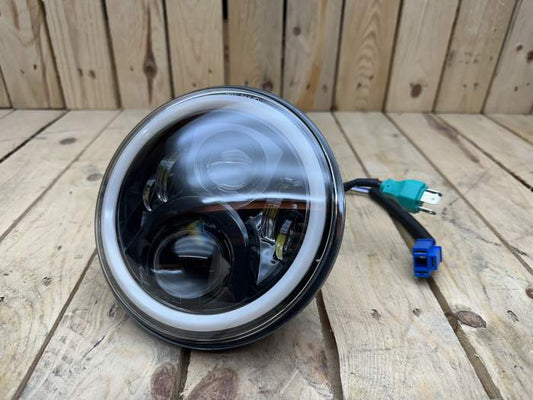 FARO LED 7 PULGADAS H4 OJO DE ANGEL