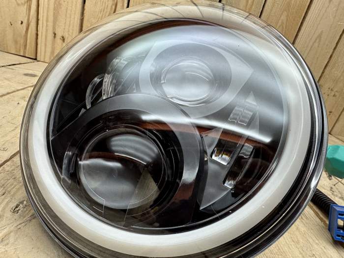 FARO LED 7 PULGADAS H4 OJO DE ANGEL