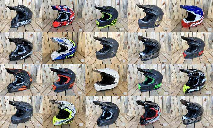 LIQUIDACIÓN CASCOS DE ENDURO Y MOTOCROSS