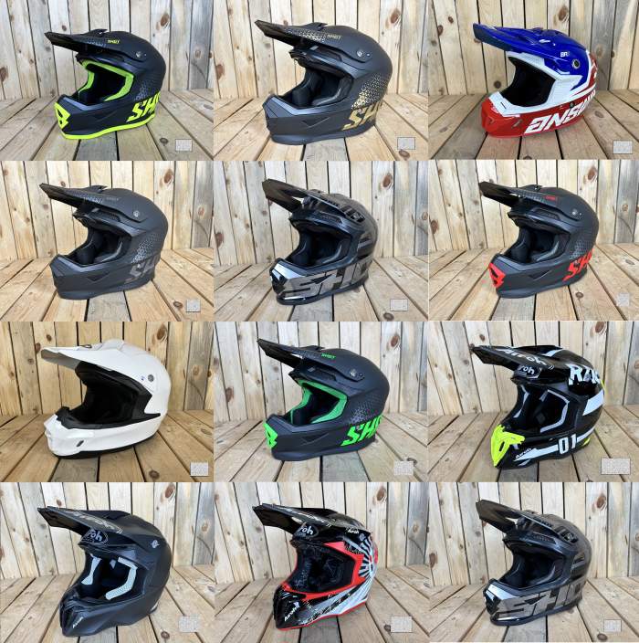 LIQUIDACIÓN CASCOS DE ENDURO Y MOTOCROSS