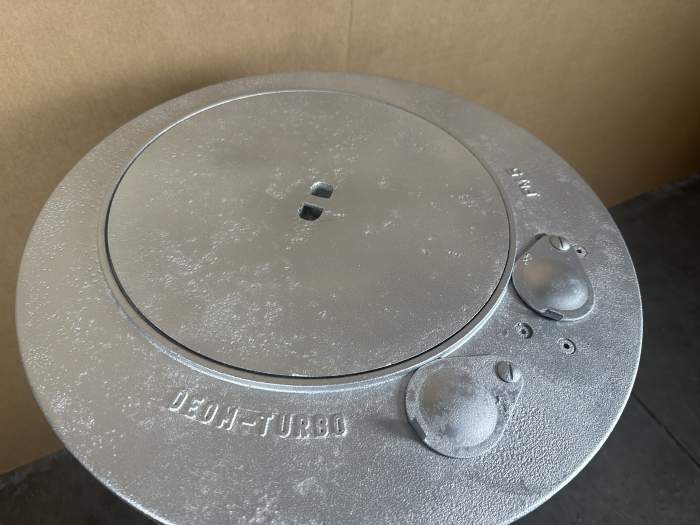 ESTUFA COCINA DE LEÑA DEOM TURBO 10KW - QrBox.es