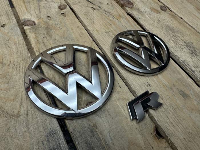 PACK EMBLEMAS VOLKSWAGEN R ORIGINALES
