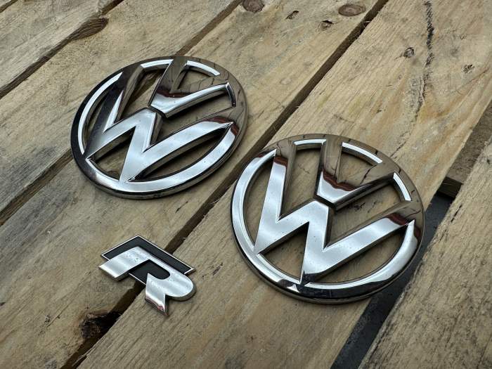 PACK EMBLEMAS VOLKSWAGEN R ORIGINALES
