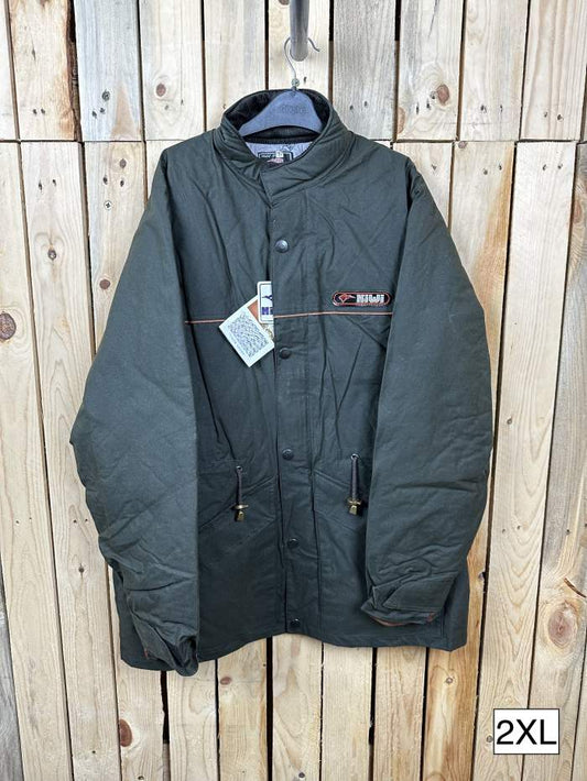 CHAQUETA T-2XL IMPERMEABLE KIWI GRASA VERDE