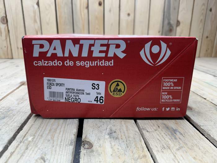 CALZADO DE SEGURIDAD PANTER 46