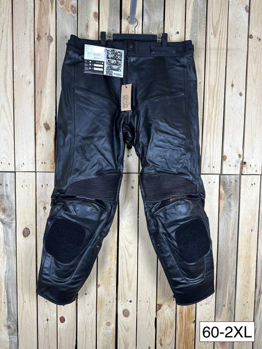 PANTALON T-2XL DE CUERO PARA MOTO GARIBALDI 4