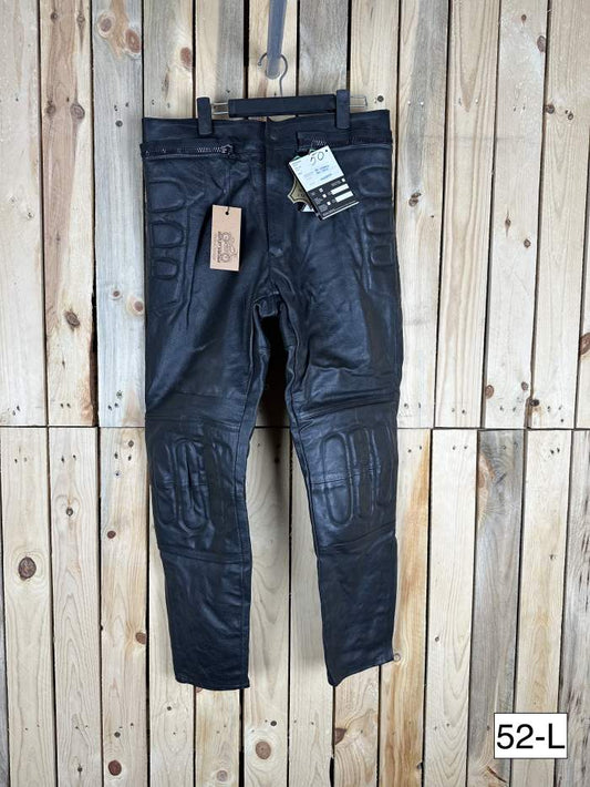 PANTALON T-L DE CUERO PARA MOTO GARIBALDI 3