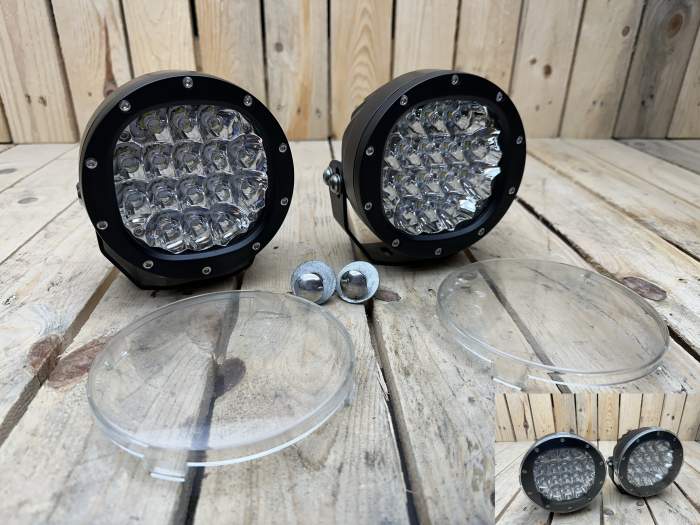 FAROS AUXILIARES LED REDONDOS