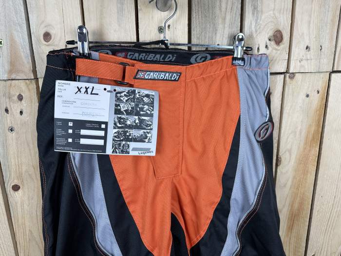 PANTALON T-2XL DE ENDURO GARIBALDI NARANJA