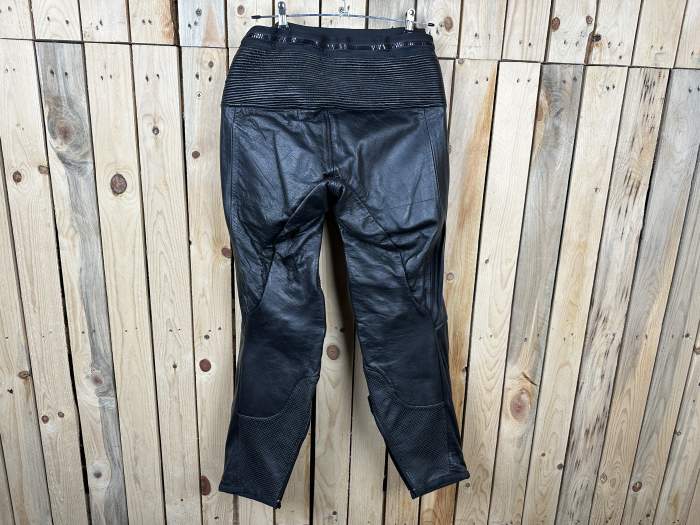 PANTALON T-M DE MOTO GARIBALDI NEGRO/AZUL