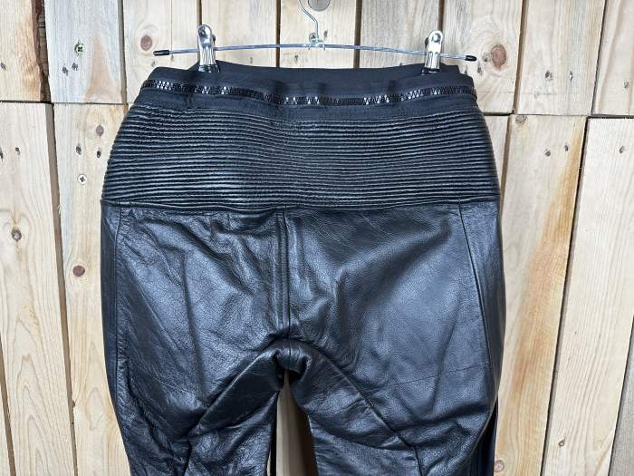 PANTALON T-M DE MOTO GARIBALDI NEGRO/AZUL