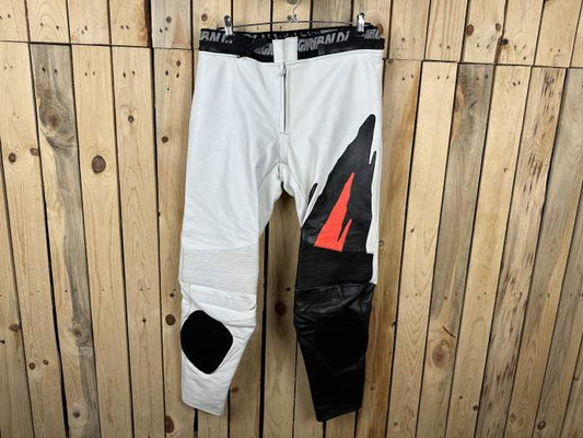 PANTALON T-M DE MOTO GARIBALDI NEGRO/BLANCO