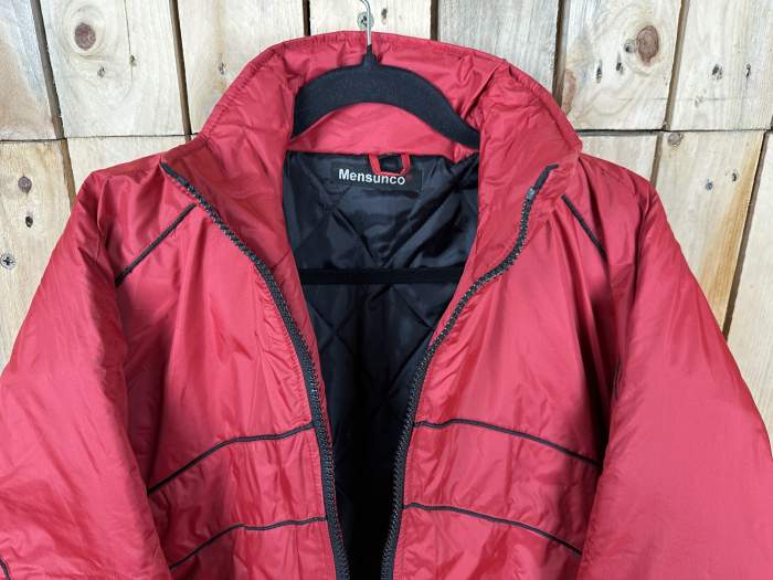 CHAQUETA VINTAGE T-L CASUAL ROJO - QrBox.es