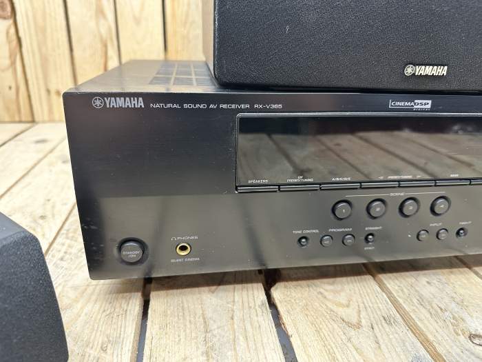 EQUIPO DE MÚSICA YAMAHA COMPLETO - QrBox.es