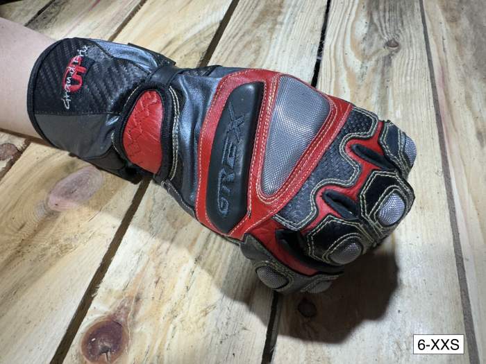 Guantes T-XXS De Moto Grex Gran Prix 1