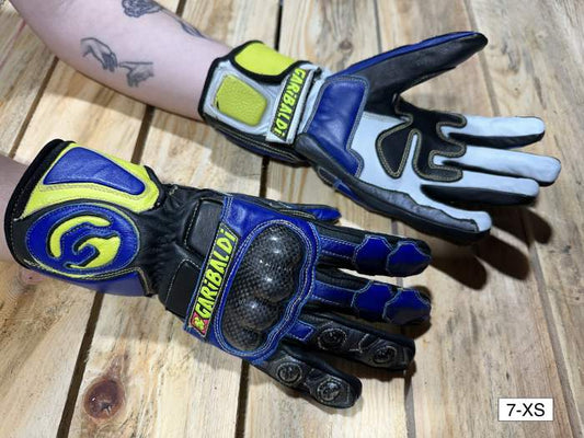GUANTES T-XS MOTO GARIBALDI KARB-ONE+ FLUOR