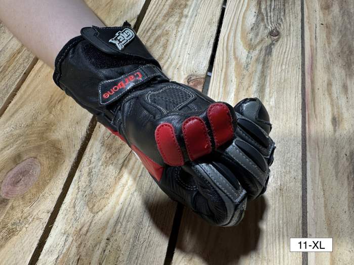 GUANTES T-XL DE MOTO GREX CARB-ON