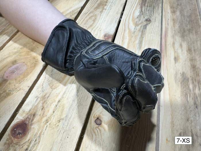 GUANTES T-XS DE MOTO GARIBALDI CARBONO