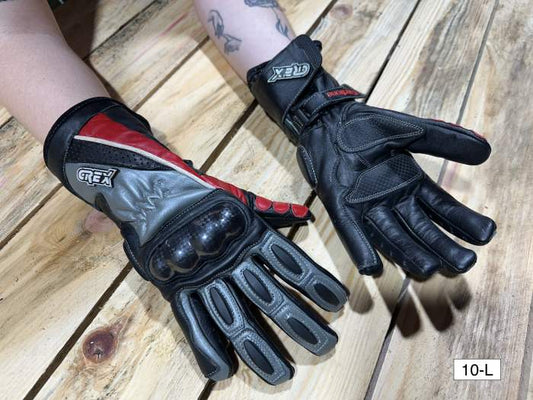 GUANTES T-L DE MOTO GREX CARB-ON*