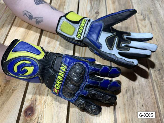 Guantes T-XXS De Moto Garibaldi Karb-One+ Fluor