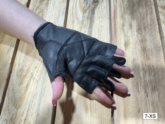 Guantes T-XS De Cuero Cortos Garibaldi