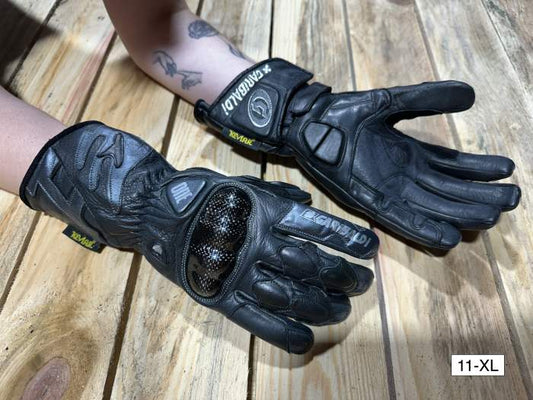 GUANTES T-XL DE MOTO GARIBALDI ONE CARBONO* 1