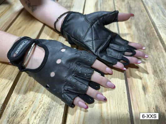 Guantes T-XXS De Cuero Cortos Garibaldi