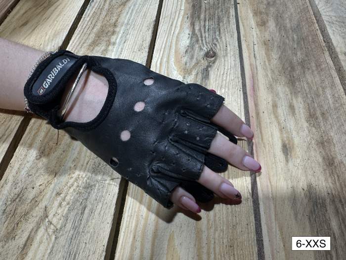 Guantes T-XXS De Cuero Cortos Garibaldi