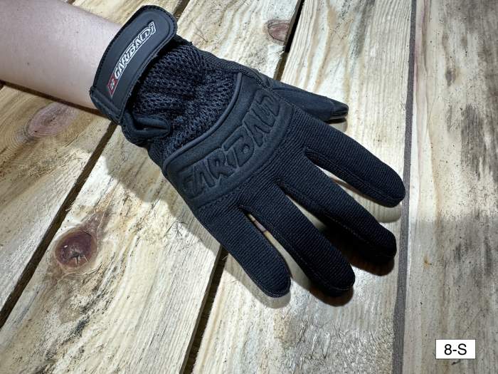 Guantes T-S De Moto Garibaldi Negro