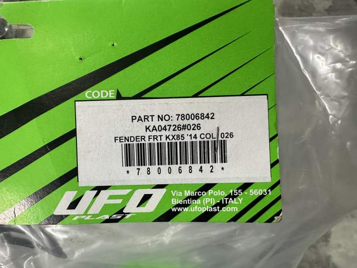UFO KAWASAKI KX85 2014-