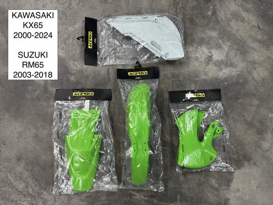 KIT PLÁSTICOS ACERBIS KX65 / RM65 2000‑2024