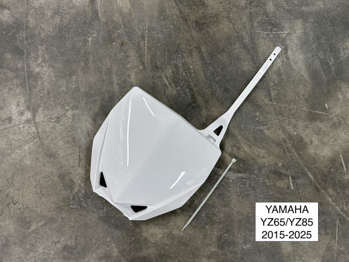 PORTANUMEROS BLANCO YAMAHA YZ65/YZ85 2015-2025