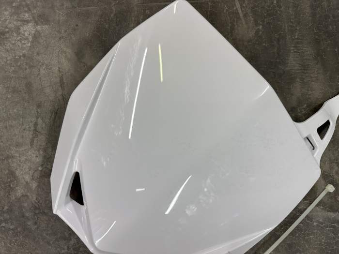 PORTANUMEROS BLANCO YAMAHA YZ65/YZ85 2015-2025
