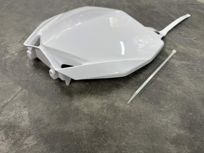 PORTANUMEROS BLANCO YAMAHA YZ65/YZ85 2015-2025