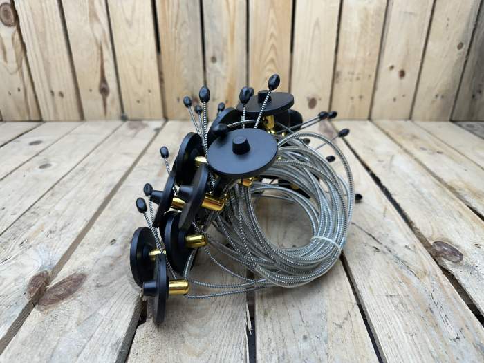 PACK 25 ALARMAS MAGNETICAS CON CABLE