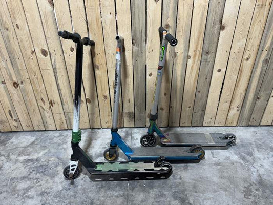 LOTE 3 PATINETES FREESTYLE USADOS