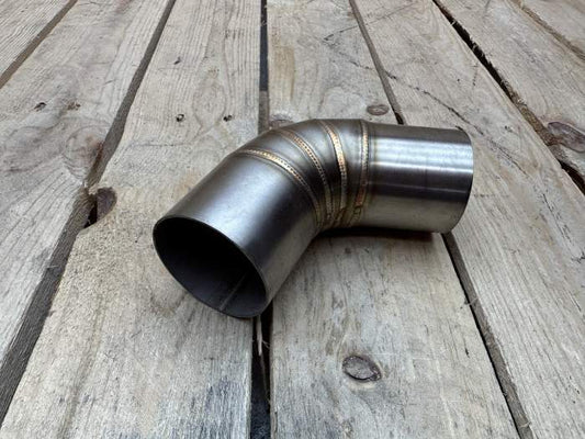 CODO ESCAPE INOX 48/51MM PARA MOTO
