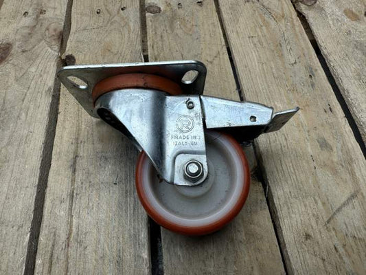 RUEDA INDUSTRIAL TELLURE RÔTA 8CM CON FRENO