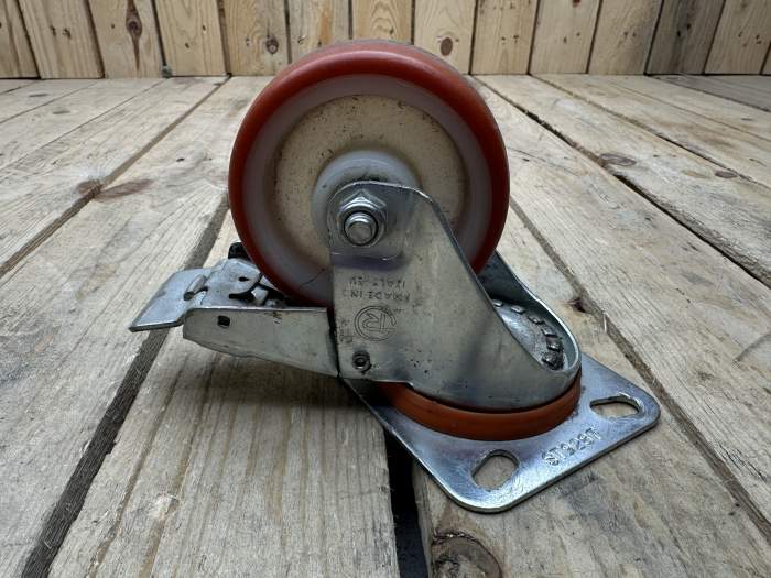 RUEDA INDUSTRIAL TELLURE RÔTA 8CM CON FRENO