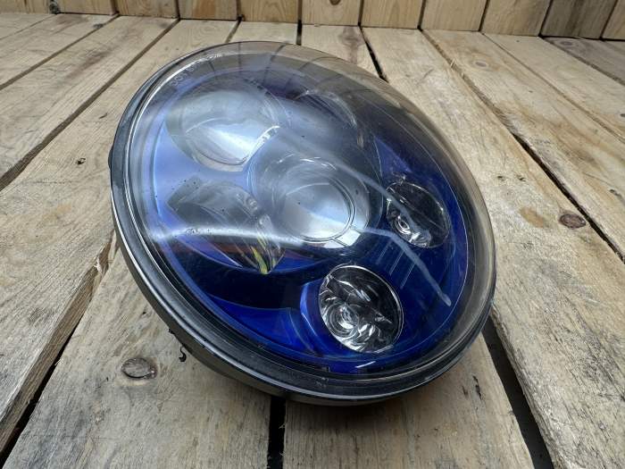 FARO LED AZUL 14CM