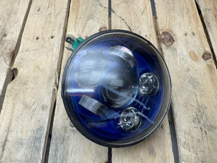 FARO LED AZUL 14CM