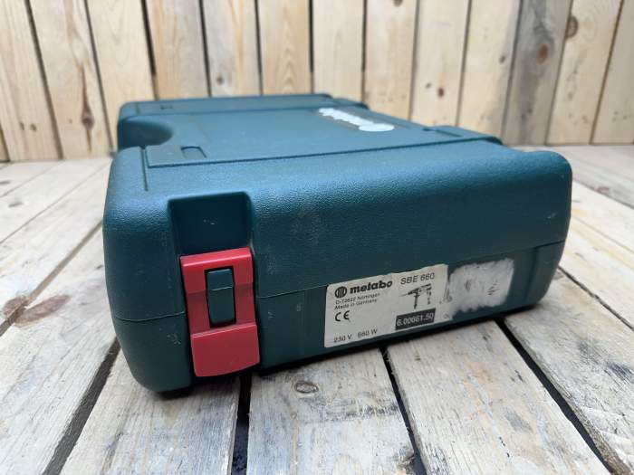 MALETÍN METABO VACÍO MODELO SBE 660