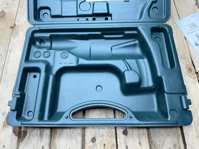 MALETÍN METABO VACÍO MODELO SBE 660