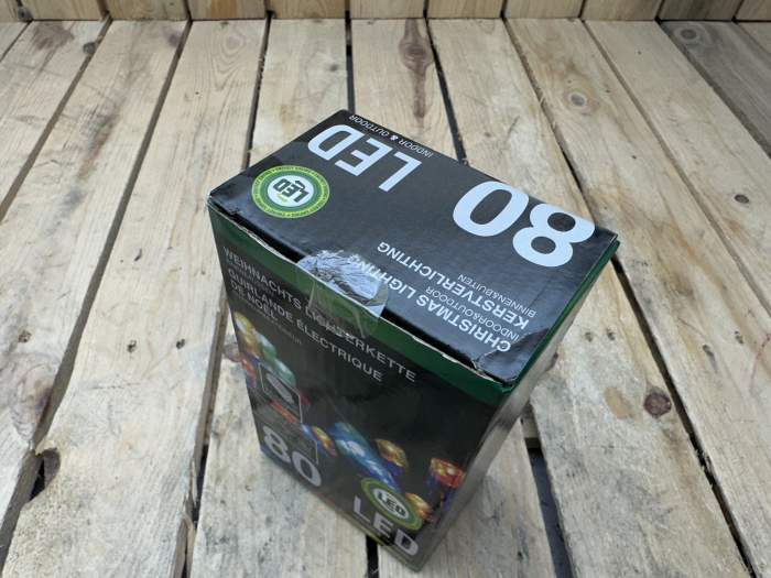 GUIRNALDA NAVIDEÑA 80 LED MULTICOLOR – 13M