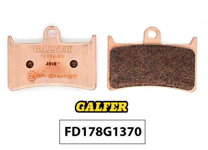 PASTILLAS DE FRENO GALFER FD178G1370 SINTERED