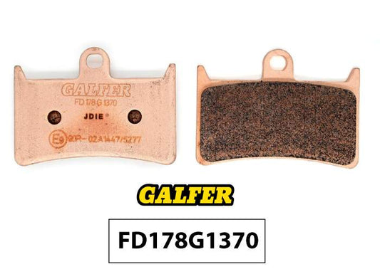 PASTILLAS DE FRENO GALFER FD178G1370 SINTERED