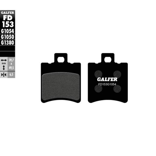 PASTILLAS FRENO GALFER FD153G1054 SEMIMETÁLICAS