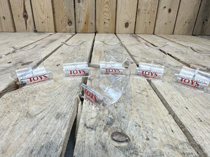 PACK 6 SOPORTES TRANSPARENTES